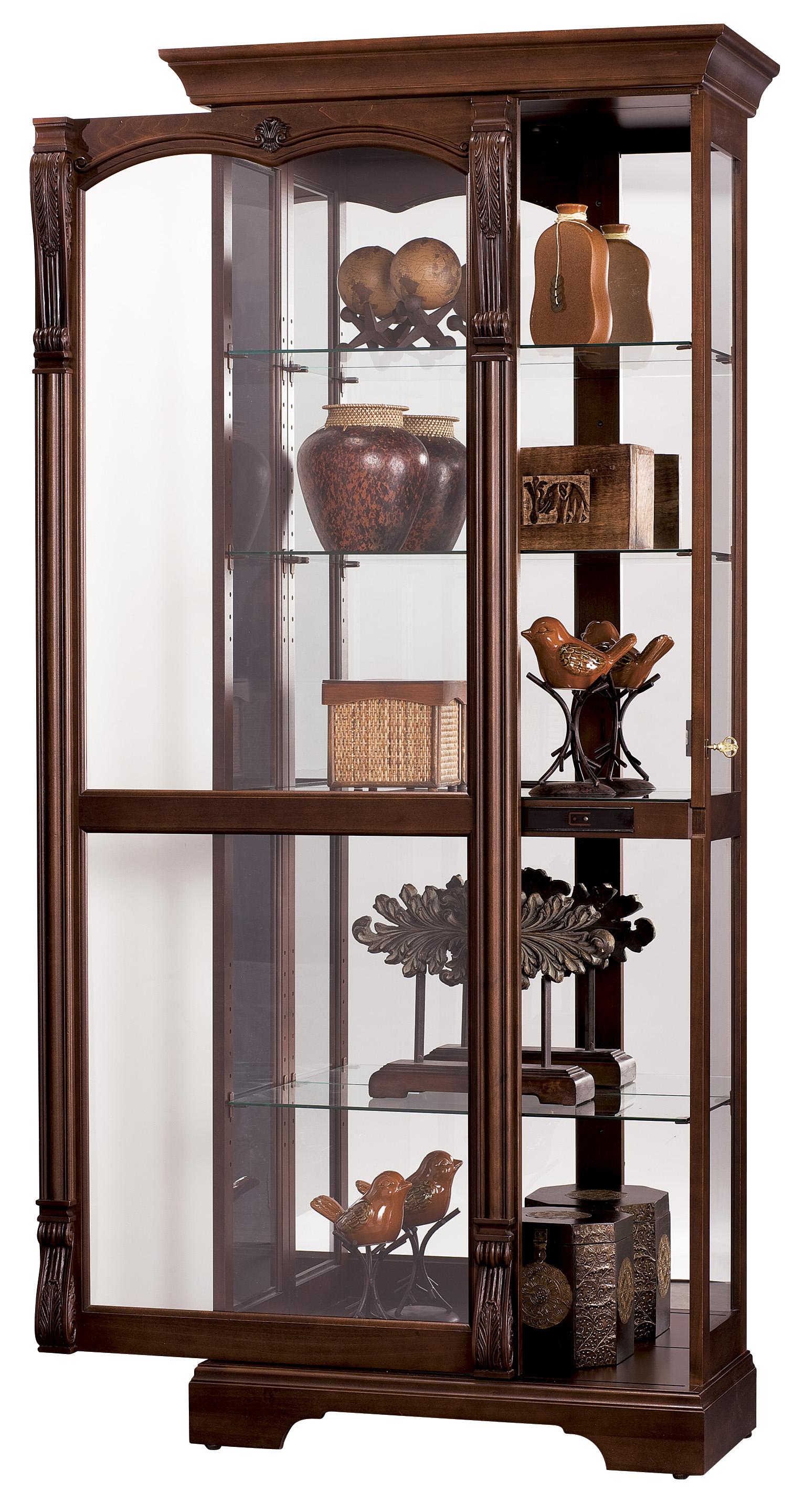 Howard Miller Furniture Trend Designs Curios Bernadette Display